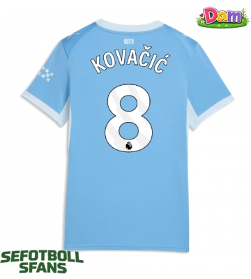 Manchester City Mateo Kovacic #8 Hemmatröja Kvinnor 2026-27 Kortärmad